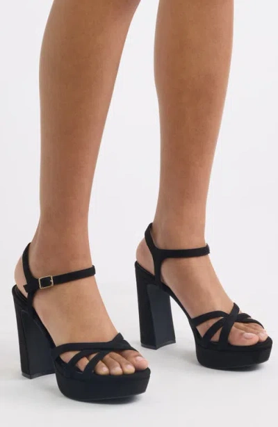 Bp. Nova Platform Sandal In Black