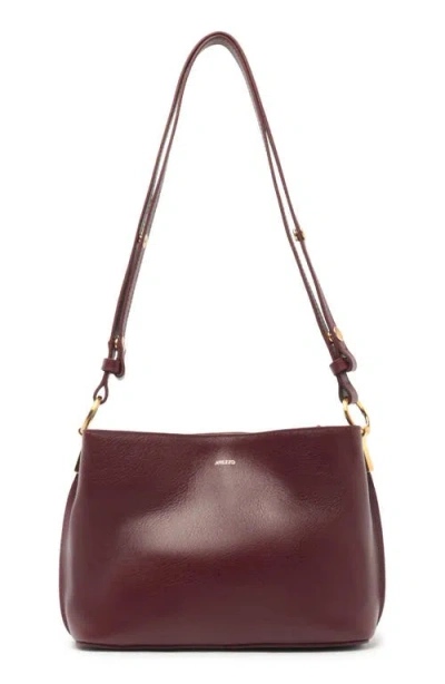 Arezzo Small Daphne Leather Crossbody Bag In Fresh Ruby