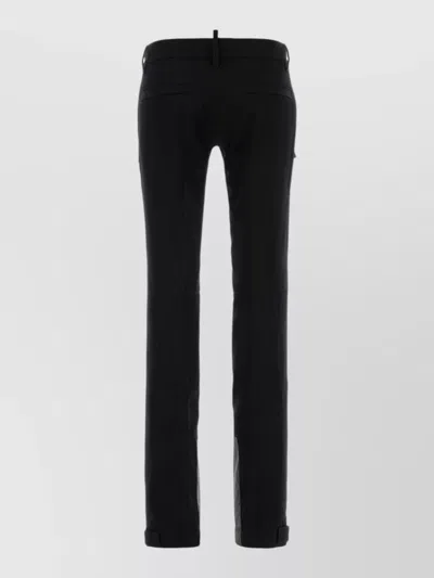 Dsquared2 Dsquared Snow-tech Cigarette Pant In Black