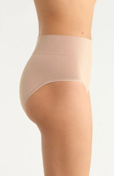 Nordstrom Seamless 3-pack Briefs In Tan Warm