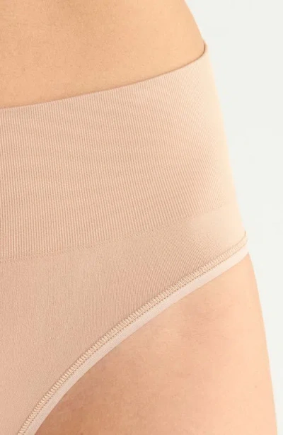 Nordstrom 3-pack Seamless High Cut Briefs In Multi