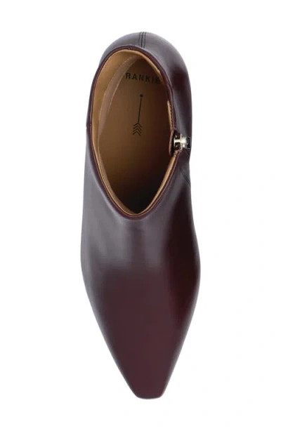 Frankie4 Suki Leather Bootie In Cherry