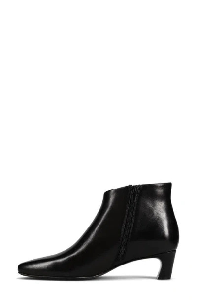 Vaneli Sadie Leather Bootie In Black