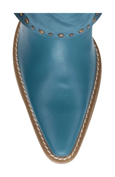 Dingo Texani Studded Knee High Boot In Blue
