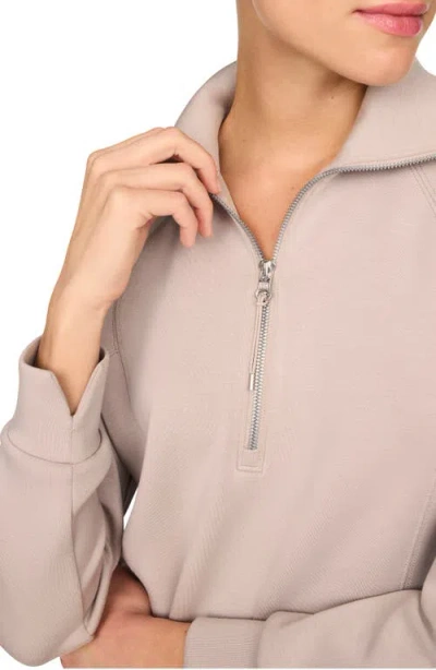Spanx ® Airessentials Half Zip Sweatshirt In Neutral