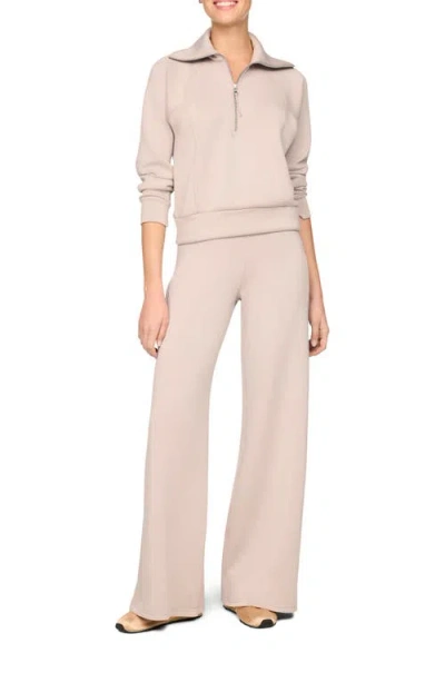 Spanx ® Airessentials Half Zip Sweatshirt In Neutral