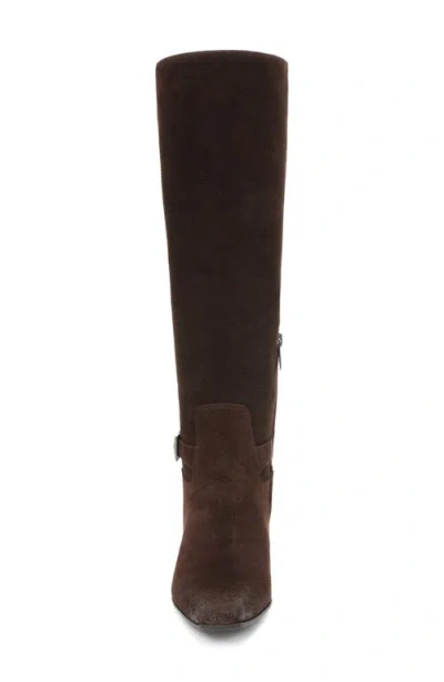 Sam Edelman Haisley Knee High Boot In Espresso Bean