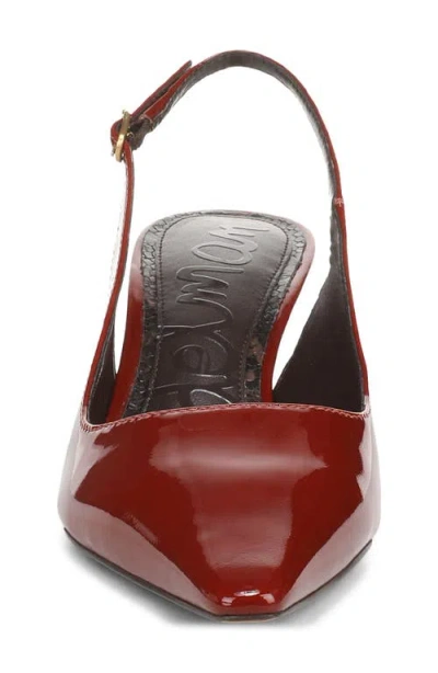 Sam Edelman Bianka Slingback Pump In Brandy Brown