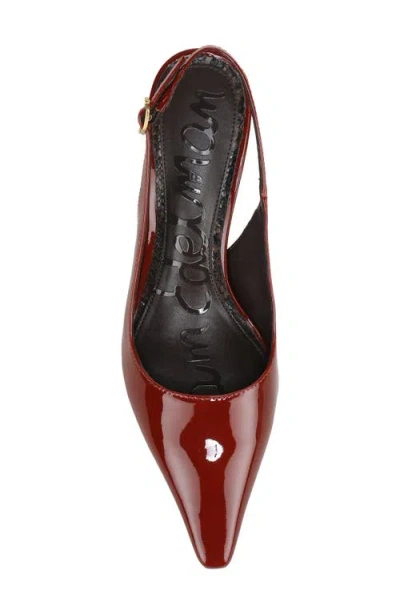 Sam Edelman Bianka Slingback Pump In Brandy Brown
