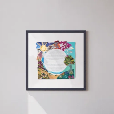 Tchotchke Papercut Ketubah In Multi