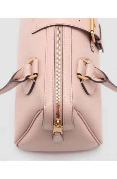 Mango Balboa Shoulder Bag In Nude