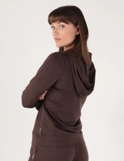 Glyder On The Go Lightweight Zip Up Hoodie In Java