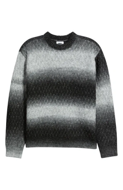 Obey Haze Gradient Sweater In Black
