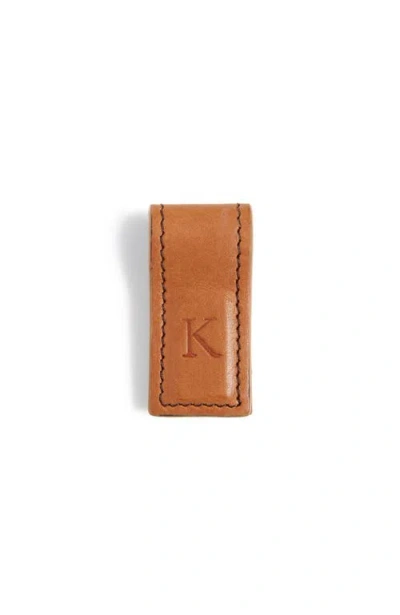 Korchmar Edison Leather Cord Wrapper In Brown
