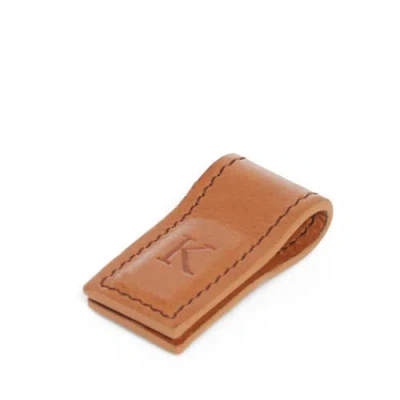 Korchmar Edison Leather Cord Wrapper In Brown