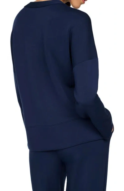 Spanx ® Airessentials Button Front Cardigan In Timeless Navy