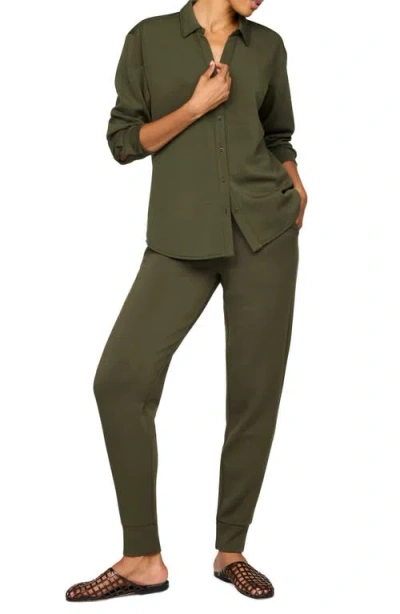 Spanx ® Airessentials Oversize Button-up Shirt In Monstera