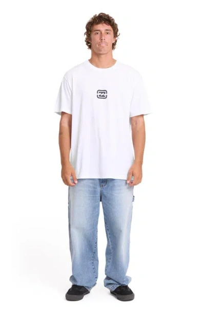 Billabong Mainstay Premium Graphic T-shirt In White