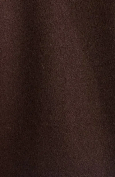 Bernardo Wool Blend Coat In Seal Brown