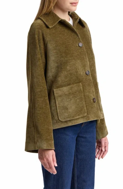 Bagatelle Swing Jacket In Bright Olive