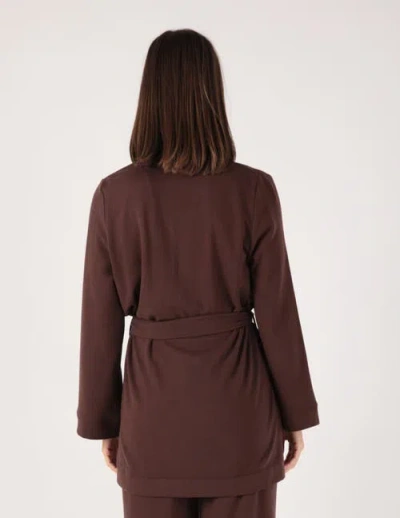 Softflex Cloud Fleece Robe In Java