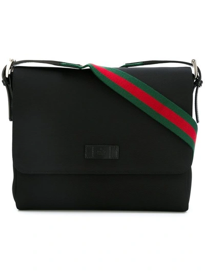 Shop Gucci 'techno' Messenger Bag In 1060