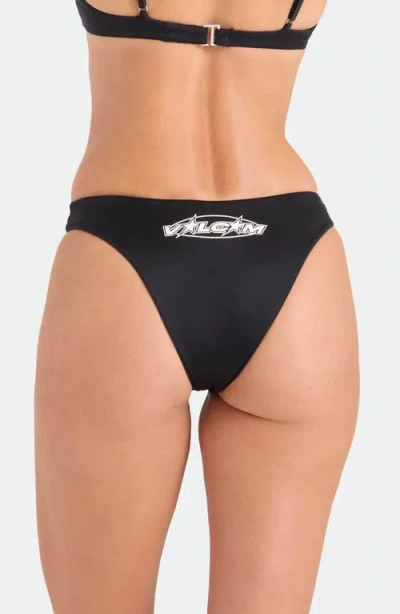 Volcom Coco Legacy Drop '90s Bikini Bottoms In Black