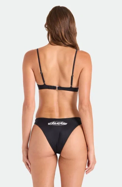 Volcom Coco Legacy Drop '90s Bikini Bottoms In Black