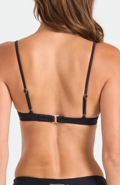 Volcom Coco Legacy Bikini Top In Blk