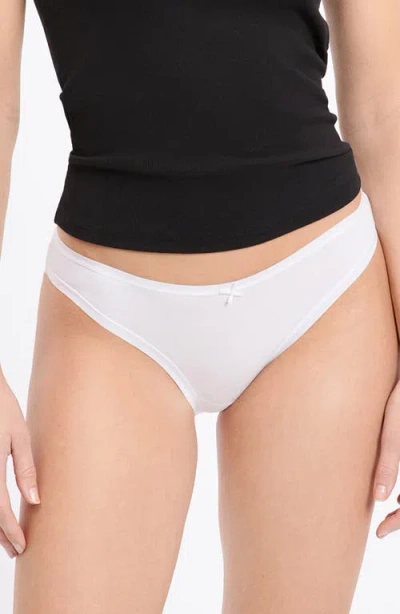 Etam Jack 3-pack Bikini Panties In White