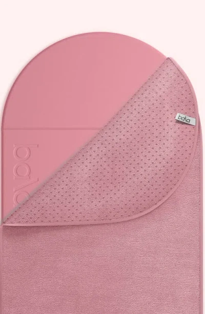 Balà Bala Capsule Mat Towel In Blush