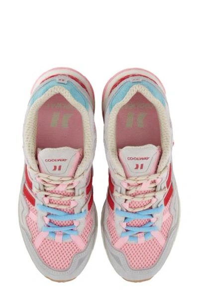 Coolway 2003 Sneaker In Pink Volt