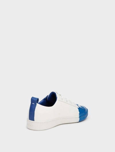 Shop Dkny Brayden Luxe Classic Court Sneaker In White