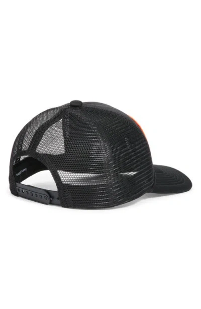 Santo Studio Garage Snapback Trucker Hat In Black
