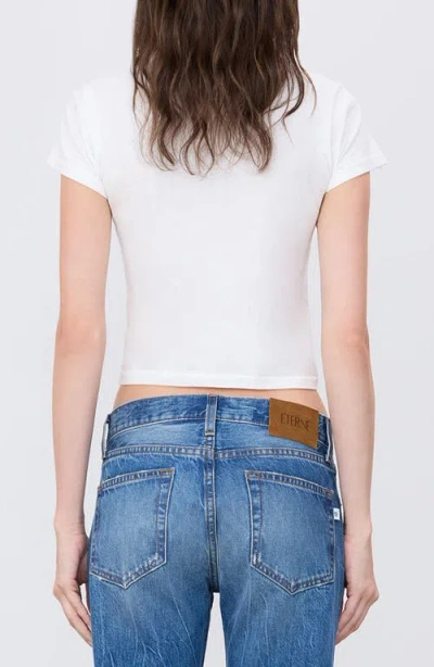 Éterne Eterne Chloe Baby T-shirt In Ivory