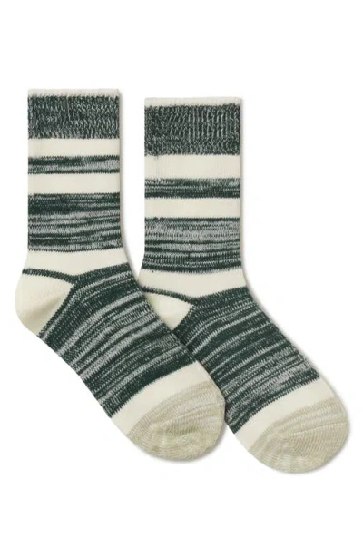 Éterne Eterne Heather Striped Socks In Multi
