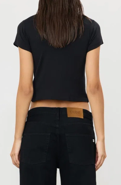 Éterne Eterne Chloe Baby T-shirt In Black