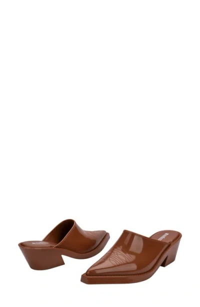 Melissa Texas Mule In Brown