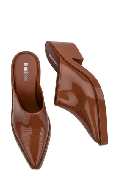 Melissa Texas Mule In Brown