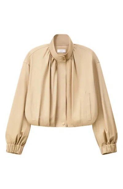 A.l.c . Amlie Bomber Jacket In Neutral
