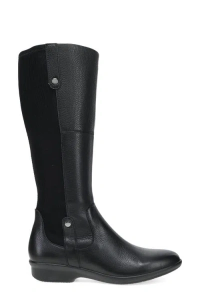 Dansko Carissa Knee High Boot In Black