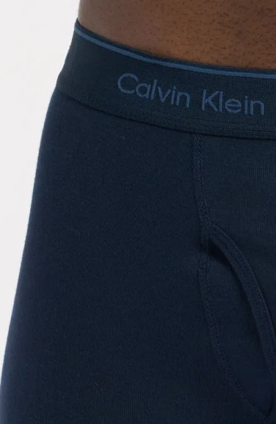 Calvin Klein Assorted 3-pack Icon Active Mesh Boxer Briefs In Black/olive Night/white Jade