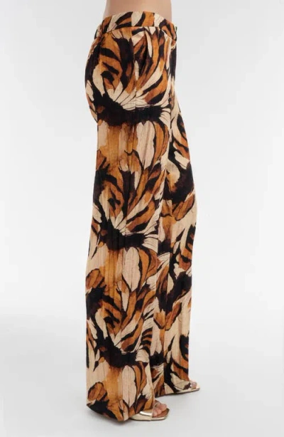 Elle Collection Printed Pants In Multi