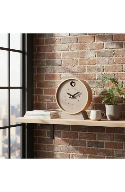 Cloudnola Dot Cuckoo Clock In Taupe