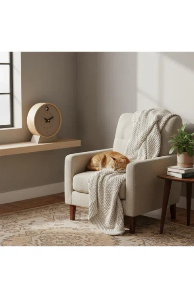 Cloudnola Dot Cuckoo Clock In Taupe
