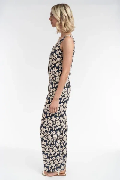 Elle Collection Printed Top In Multi