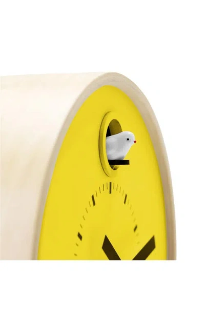 Cloudnola Dot Cuckoo Clock In Yellow