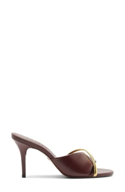 Arezzo Margaret Stiletto Sandal In Fresh Ruby
