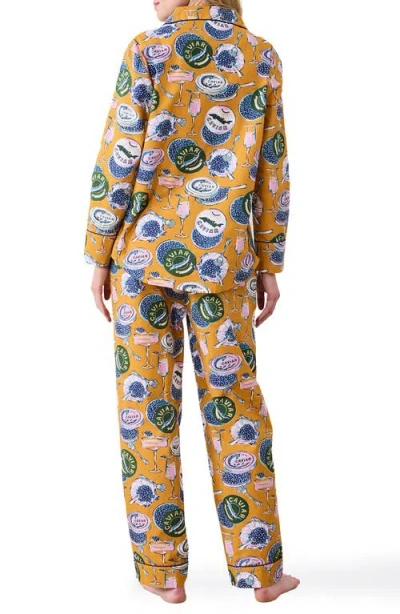 Printfresh Organic Cotton Poplin Pajamas In Multi