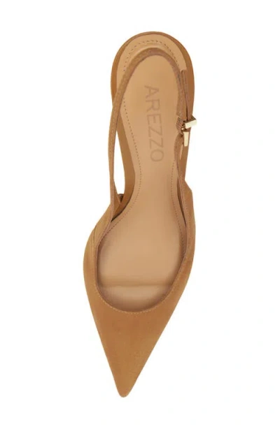 Arezzo Rowen Slingback Wedge Pump In Stracci